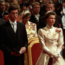 Crown Prince Haakon and Princess Märtha Louise during the ceremony (Photo: Bjørn Sigurdsøn / Scanpix)